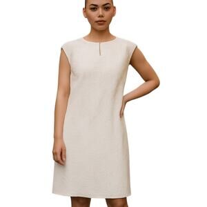 Chic Cream Midi Dress